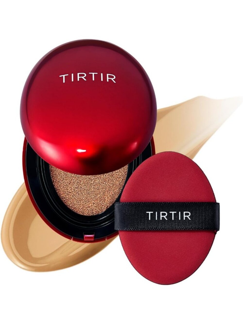 Full Coverage Red Cushion Foundation | Weightless Satin Glow, Buildable Tattoo